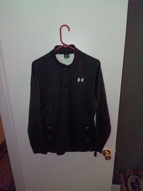 Under Armour Black Half-Zip Performance Pullover